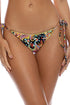 Luli Fama Luli Gypsy REVERSIBLE WAVY RUCHED BACK TIE SIDE BOTTOM